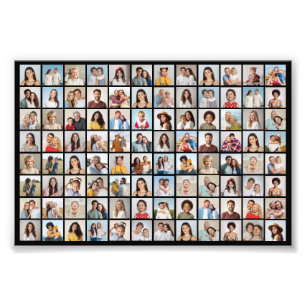Create Your Own 96 Photo Collage Photo Enlargement
