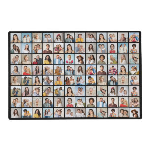 Create Your Own 96 Photo Collage Placemat