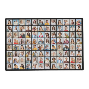 Create Your Own 96 Photo Collage Placemat