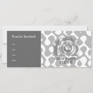 Create Your Own 9.25"x4" Invitation Horizontal 9