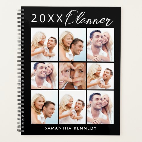 Create Your Own 9 Photo Collage 2023 Yearly Family Planner