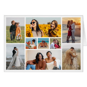 Create Your Own 9 Photo Collage Cards