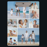 Create Your Own 9 Photo Collage Clipboard<br><div class="desc">Create your own 9 Photo Collage for Christmas, Birthdays, Weddings, Anniversaries, Graduations, Father's Day, Mother's Day or any other Special Occasion, with our easy-to-use design tool. Add your favorite photos of friends, family, vacations, hobbies and pets and you'll have a stunning, one-of-a-kind photo collage. Our custom photo collage is perfect...</div>
