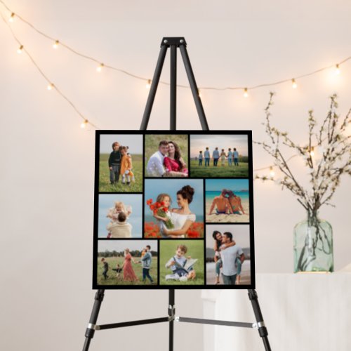 Create Your Own 9 Photo Collage Foam Board