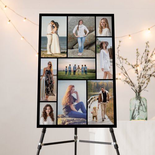 Create Your Own 9 Photo Collage Foam Board