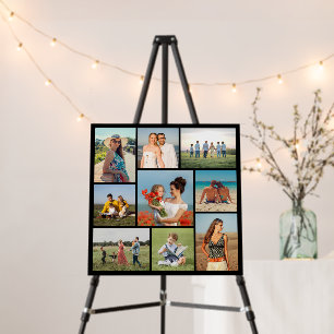 Create Your Own 9 Photo Collage Foam Board