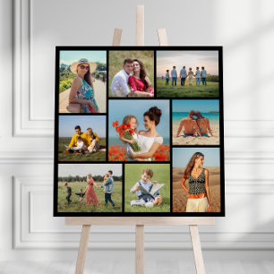 Create Your Own 9 Photo Collage Foam Board