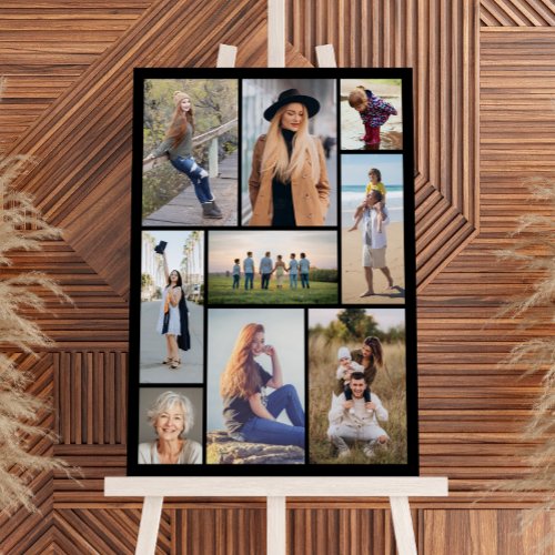 Create Your Own 9 Photo Collage Foam Board