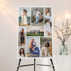 Create Your Own 9 Photo Collage Foam Board