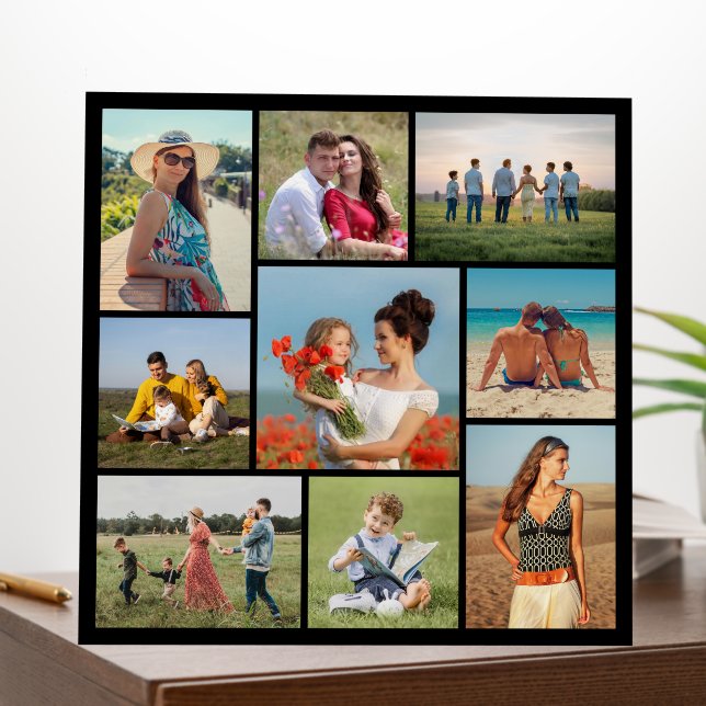 Create Your Own 9 Photo Collage Foam Board (In Situ (Office))