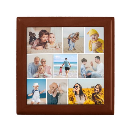 Create Your Own 9 Photo Collage Gift Box