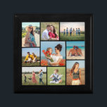 Create Your Own 9 Photo Collage Gift Box<br><div class="desc">Create your own 9 Photo Collage for Christmas, Birthdays, Weddings, Anniversaries, Graduations, Father's Day, Mother's Day or any other Special Occasion, with our easy-to-use design tool. Add your favorite photos of friends, family, vacations, hobbies and pets and you'll have a stunning, one-of-a-kind photo collage. Our custom photo collage is perfect...</div>