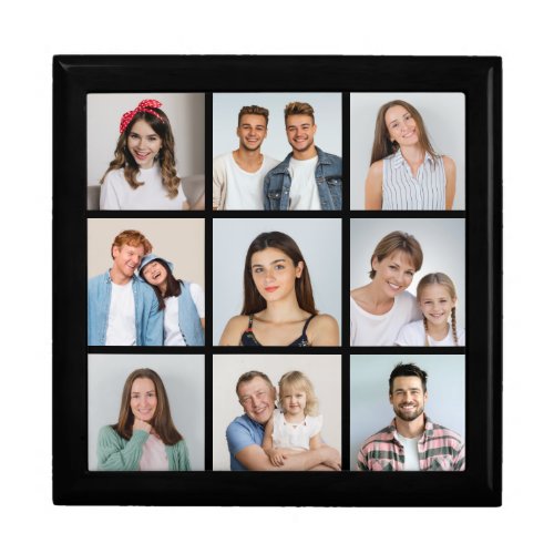 Create Your Own 9 Photo Collage Gift Box