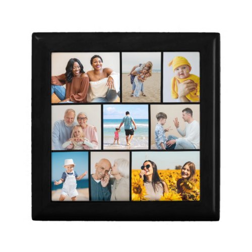 Create Your Own 9 Photo Collage Gift Box