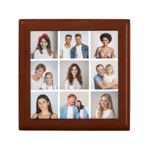 Create Your Own 9 Photo Collage Gift Box