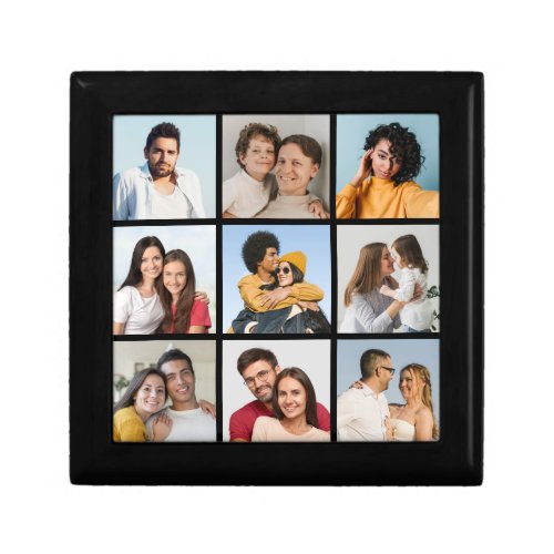 Create Your Own 9 Photo Collage Gift Box