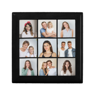 Create Your Own 9 Photo Collage Gift Box