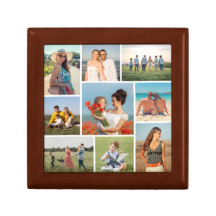 Create Your Own 9 Photo Collage Gift Box