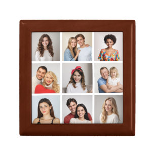 Create Your Own 9 Photo Collage Gift Box