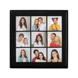 Create Your Own 9 Photo Collage Gift Box