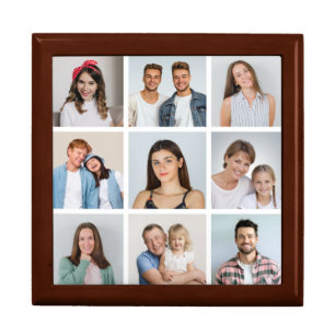 Create Your Own 9 Photo Collage Gift Box