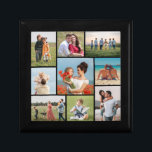 Create Your Own 9 Photo Collage Gift Box<br><div class="desc">Create your own 9 Photo Collage for Christmas, Birthdays, Weddings, Anniversaries, Graduations, Father's Day, Mother's Day or any other Special Occasion, with our easy-to-use design tool. Add your favorite photos of friends, family, vacations, hobbies and pets and you'll have a stunning, one-of-a-kind photo collage. Our custom photo collage is perfect...</div>