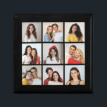 Create Your Own 9 Photo Collage Gift Box<br><div class="desc">Create your own 9 Photo Collage for Christmas, Birthdays, Weddings, Anniversaries, Graduations, Father's Day, Mother's Day or any other Special Occasion, with our easy-to-use design tool. Add your favorite photos of friends, family, vacations, hobbies and pets and you'll have a stunning, one-of-a-kind photo collage. Our custom photo collage is perfect...</div>