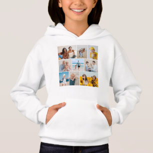 Create Your Own 9 Photo Collage Hoodie