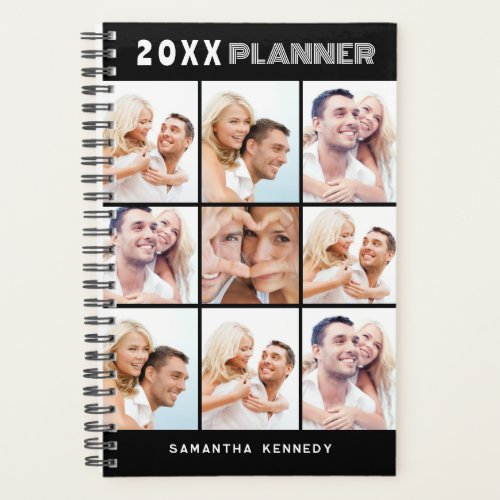 Create Your Own 9 Photo Collage Name 2023 Day Planner