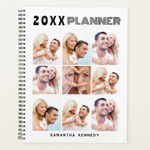 Create Your Own 9 Photo Collage Personalized 2023 Planner