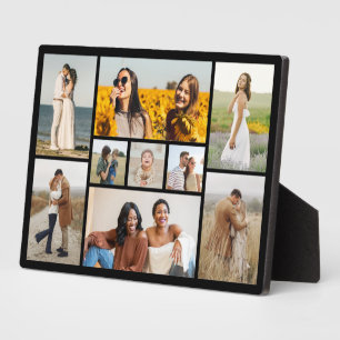 Create Your Own 9 Photo Collage Plaque