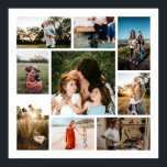 Create Your Own 9 Photo Collage Poster<br><div class="desc">Create Your Own 9 Photo Collage Poster. Great choice for decorating any event.</div>