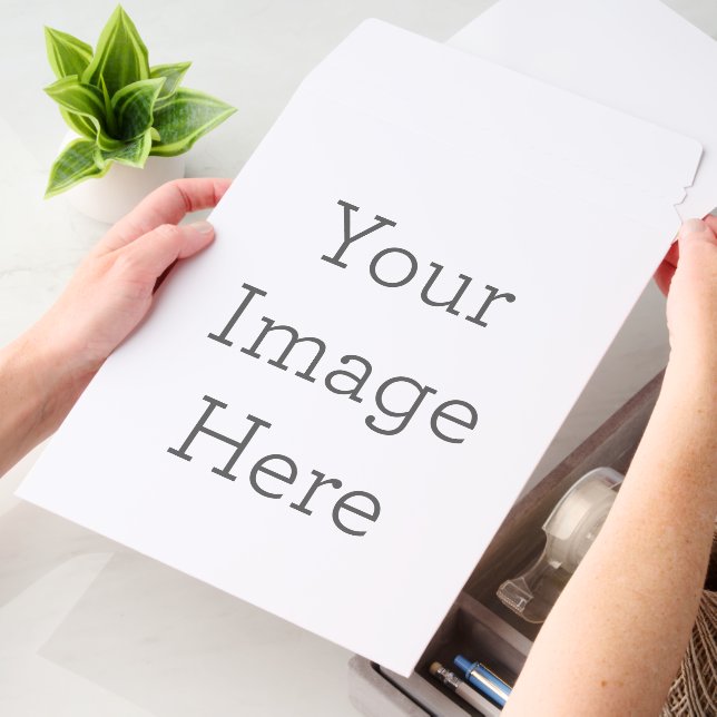 Custom Shipping Envelope Mailer, 9" x 11.5" (Medium) (Desk)