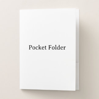Create Your Own 9” x 12” Pocket Folder