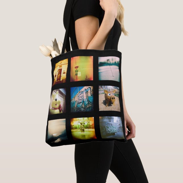 Create your own a unique and original instagram tote bag (Close Up)