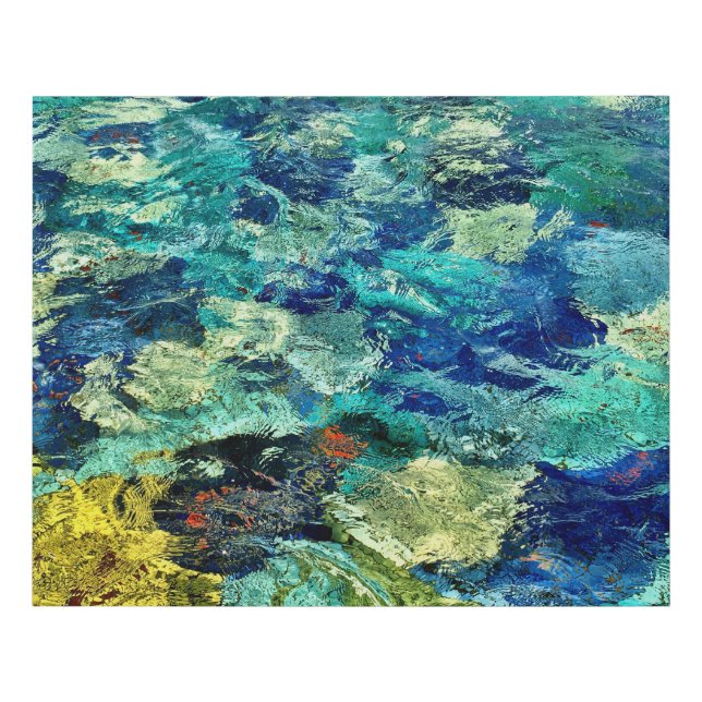 Create Your Own Abstract Art 20 x 16 Faux Canvas Print (Front)