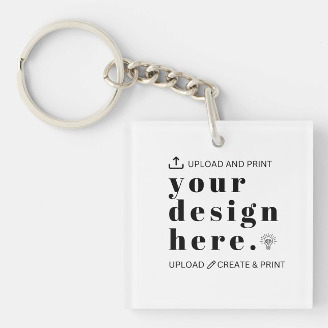 Create Your Own Accessory Keychain (Front)
