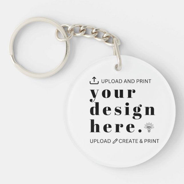Create Your Own Accessory Keychain (Front)