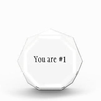 Create your own acrylic award