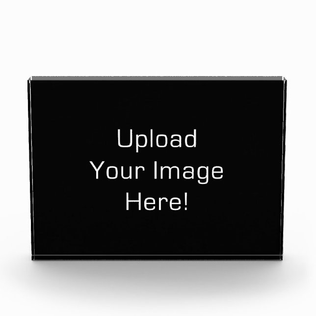 Create Your Own Acrylic Block Award (Horizontal) (Front)