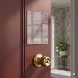 Create Your Own Acrylic Door Sign
