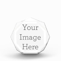 Create Your Own Acrylic Octagon Awards Create Your Own Acrylic Octagon Awards