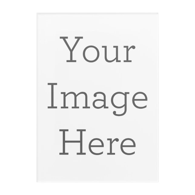 Acrylic Wall Art, 10" x 14" (Front)