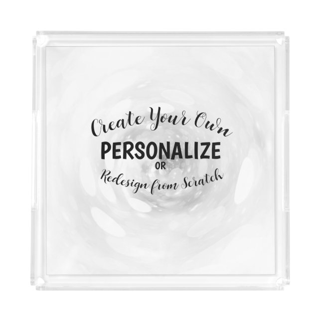Create Your Own Acrylic Tray (Front)