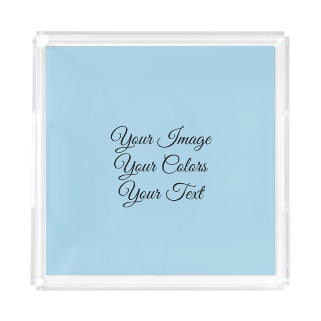 Create Your Own Acrylic Tray (Front)