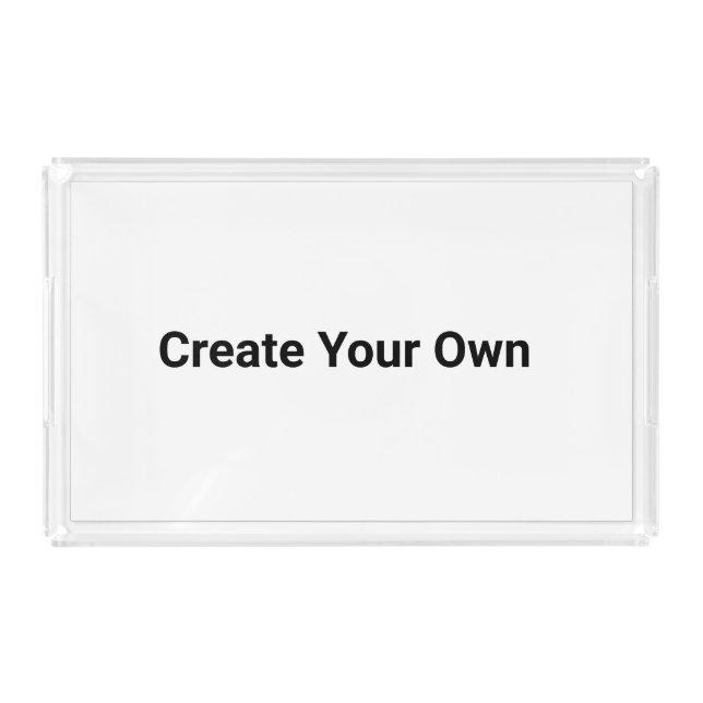 Create Your Own Acrylic Tray (Front)