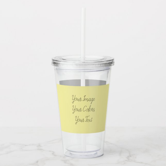 Create Your Own Acrylic Tumbler (Front)