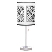 Create Your Own Add 4 Photos Table Lamp 1 (Left)