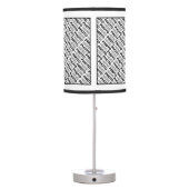 Create Your Own Add 6 Mixed Photos Table Lamp (Back)