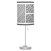 Create Your Own Add 6 Mixed Photos Table Lamp (Left)